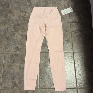 Lululemon Align HR Pant 28" in Pink